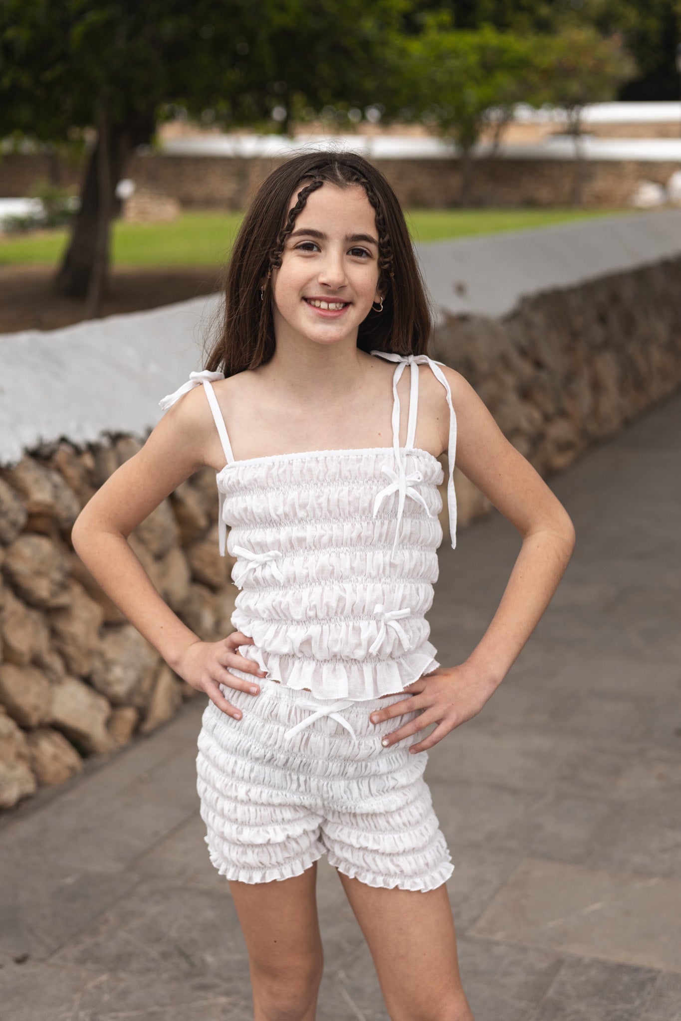 MIA | Elastic Top with Gauze Ties