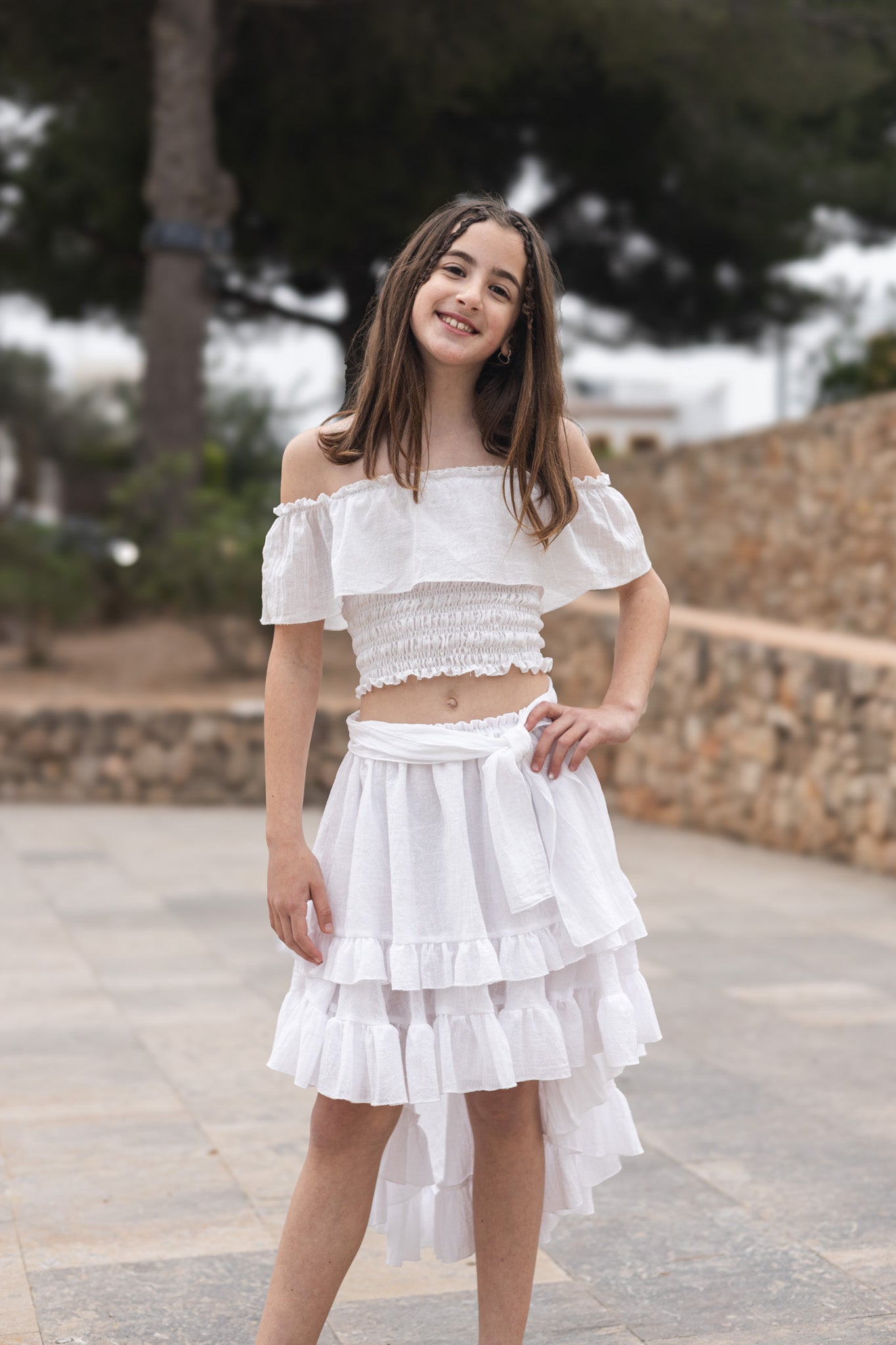 KIRA | Multilayer Long Skirt