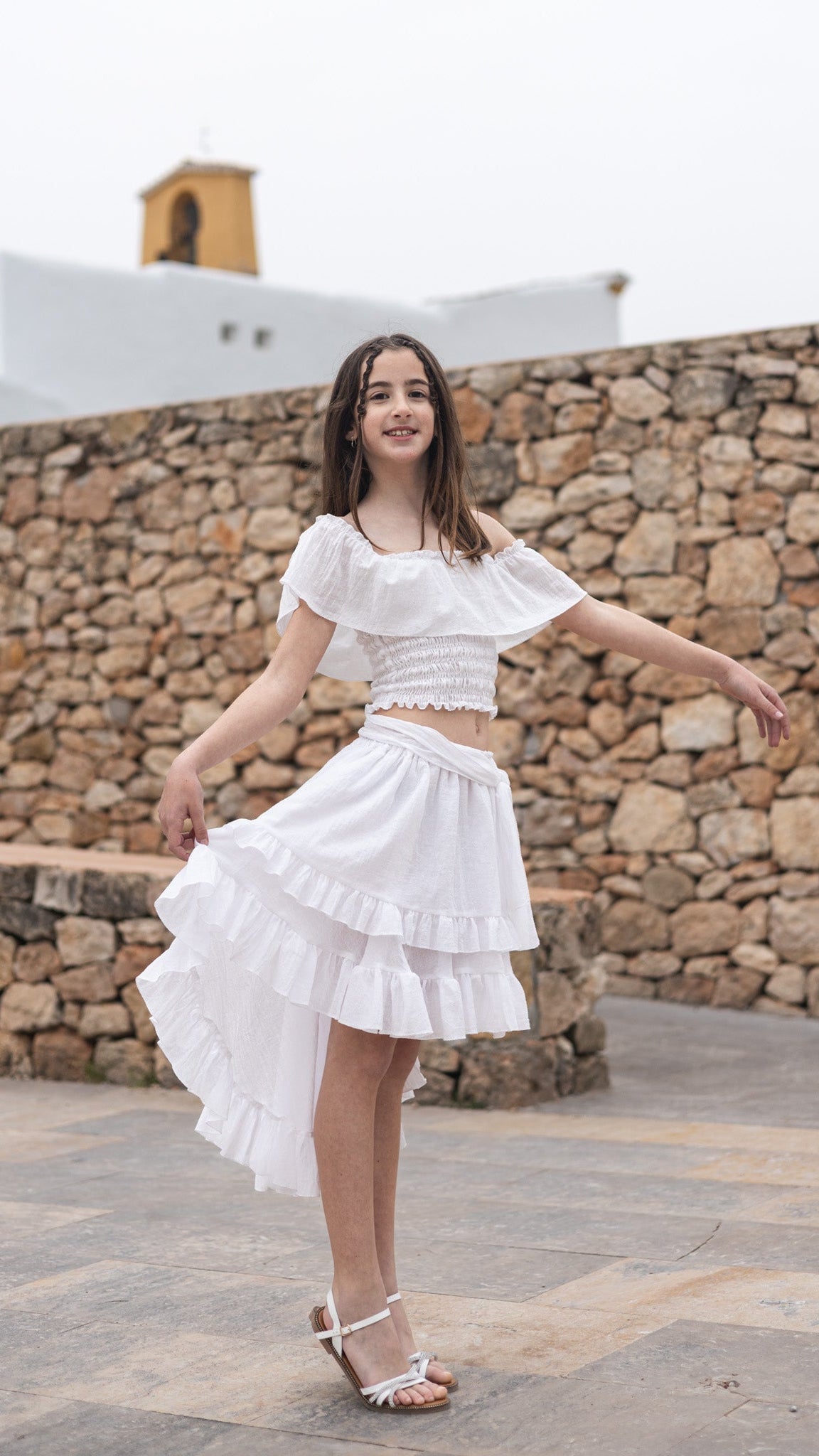 KIRA | Multilayer Long Skirt