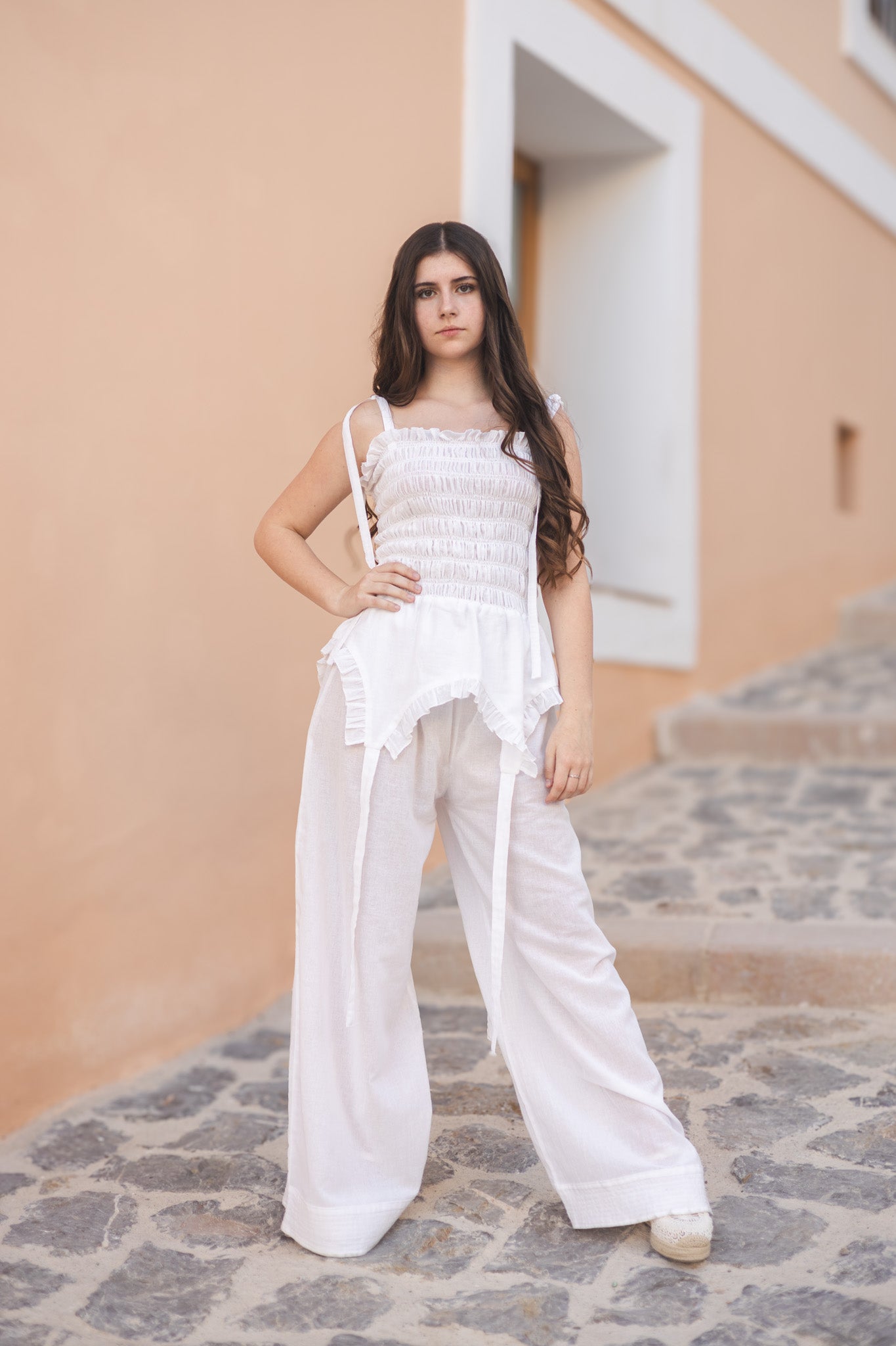 HAKAMA CORE | Honeycomb Asymmetrical Top with Straps