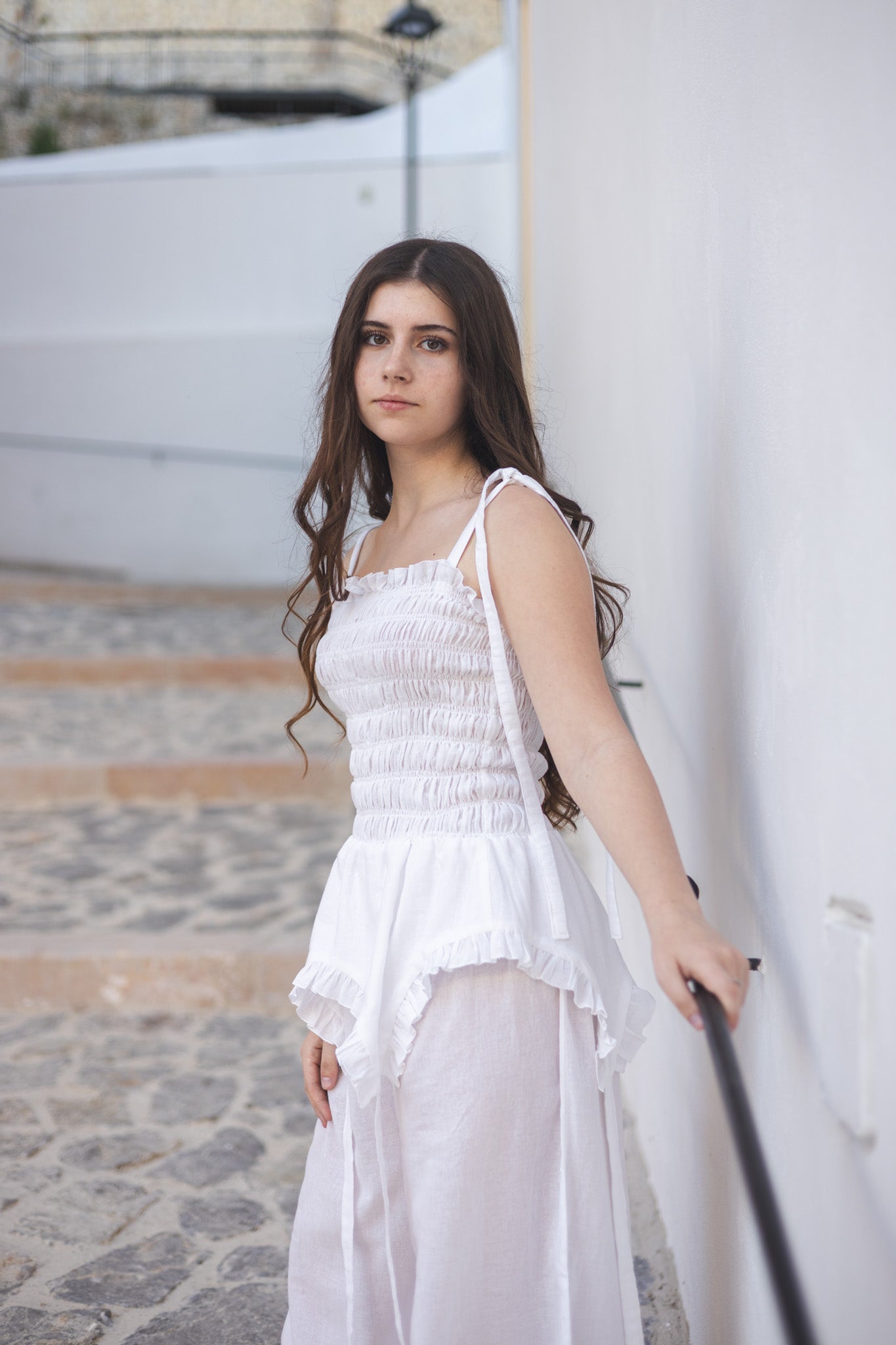 HAKAMA CORE | Honeycomb Asymmetrical Top with Straps